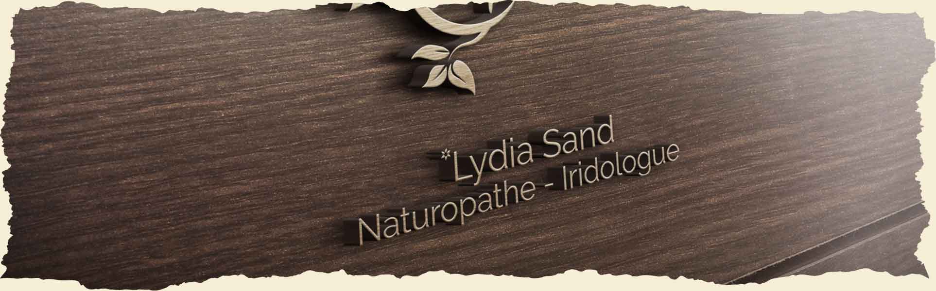 Lydia Sand naturopathe et iridologue Consultations